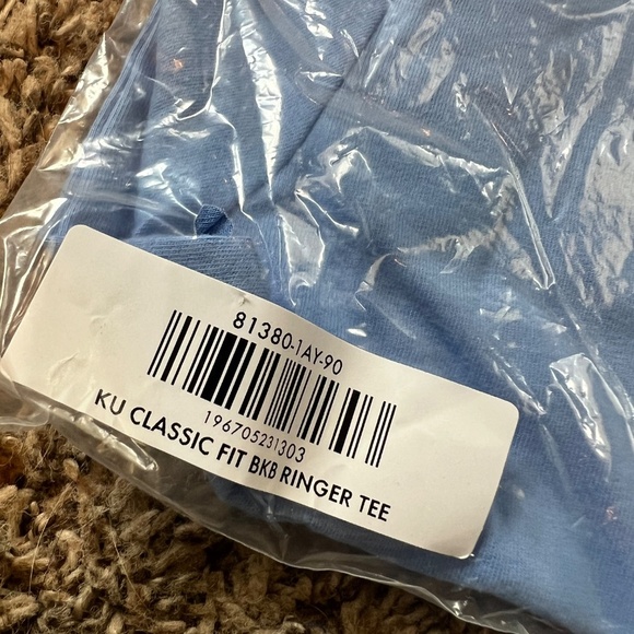 NEW in package Hanna Andersson classic fit ringer t-shirt dutch blue size 3T - Picture 2 of 6